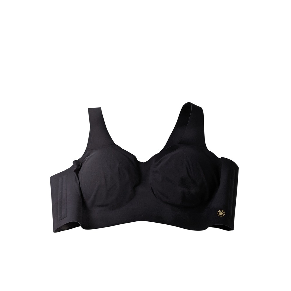 Honeylove Crossover Bra Onyx Black Wire-Free Seamless Support LWBRO101 1X